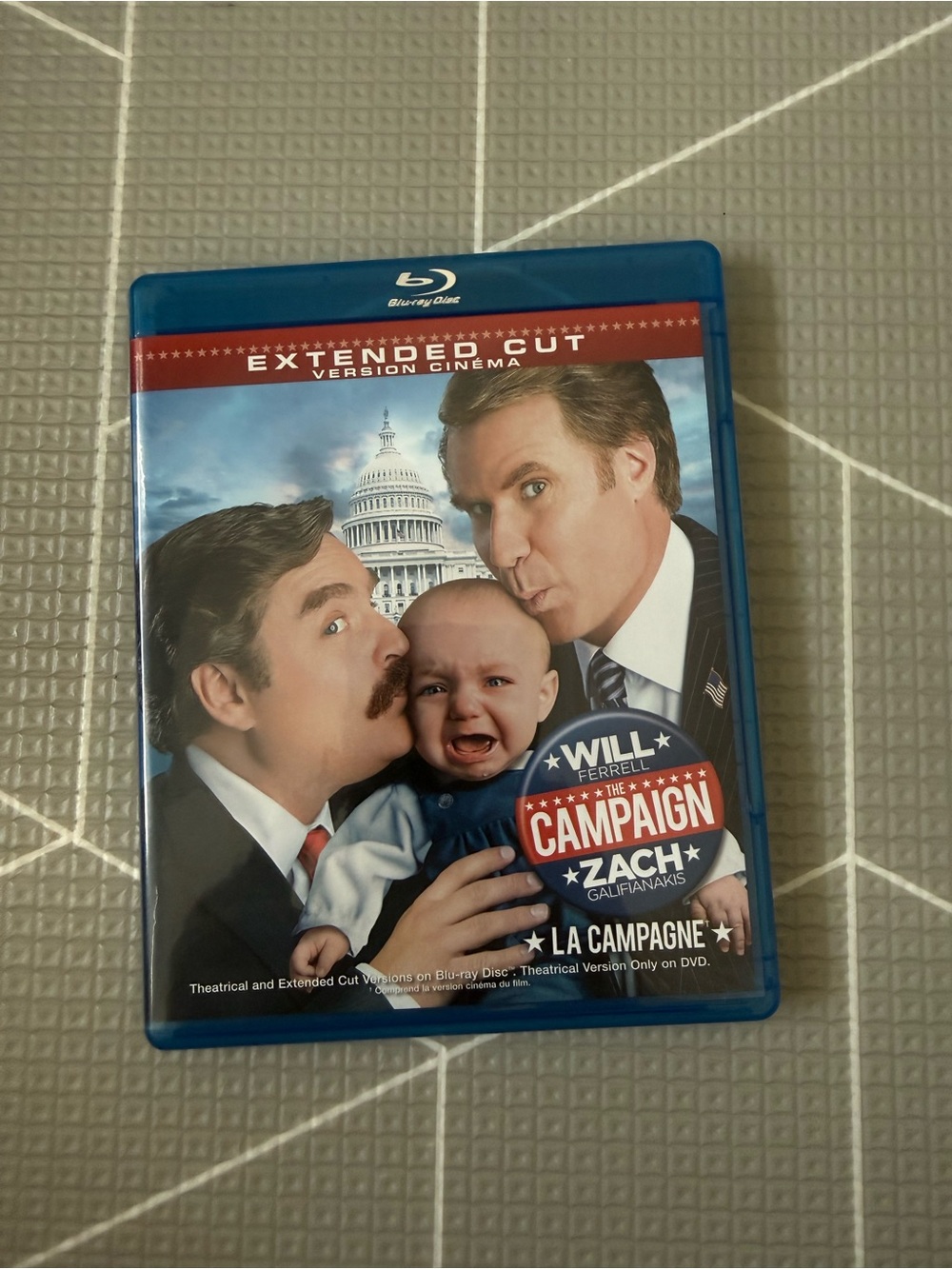 The Campaign Blu Ray